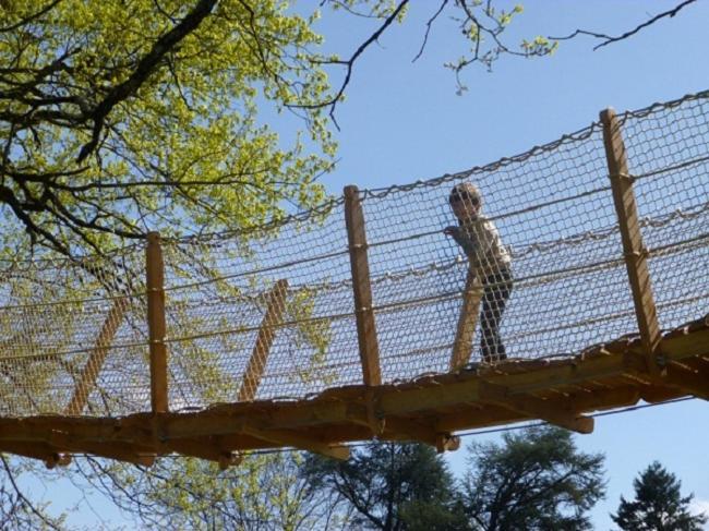Cabane Perchee Dans Les Arbres Saint-Hilaire-en-Morvan 외부 사진
