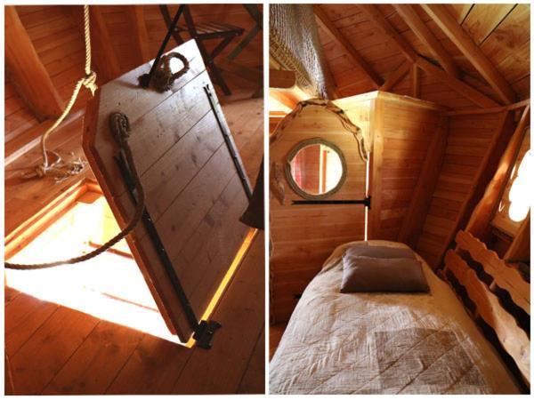Cabane Perchee Dans Les Arbres Saint-Hilaire-en-Morvan 외부 사진