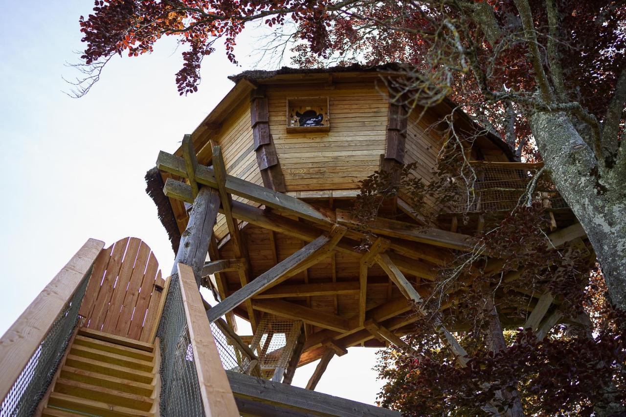 Cabane Perchee Dans Les Arbres Saint-Hilaire-en-Morvan 외부 사진