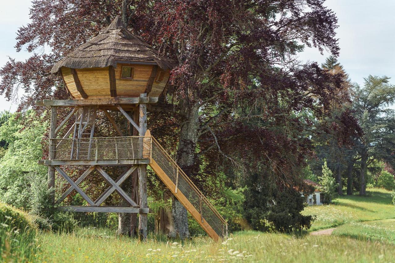 Cabane Perchee Dans Les Arbres Saint-Hilaire-en-Morvan 외부 사진