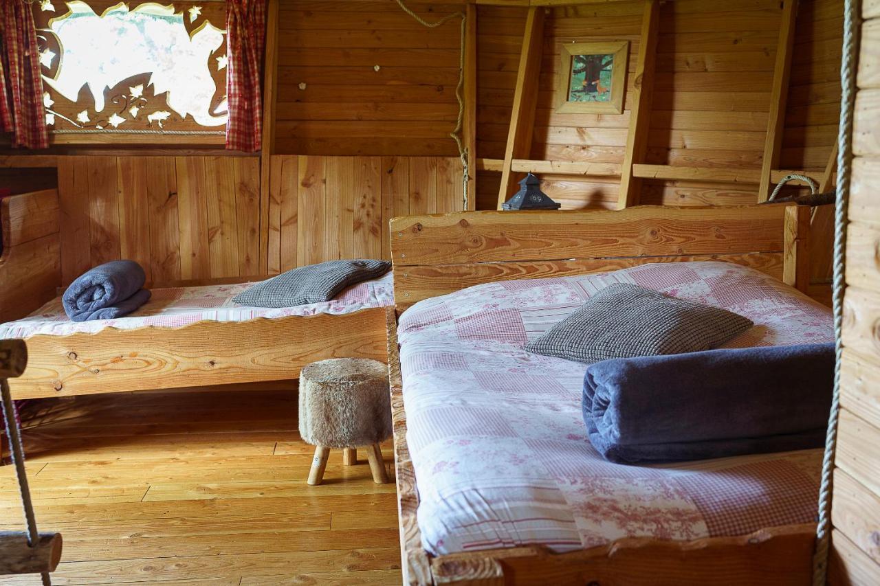 Cabane Perchee Dans Les Arbres Saint-Hilaire-en-Morvan 외부 사진