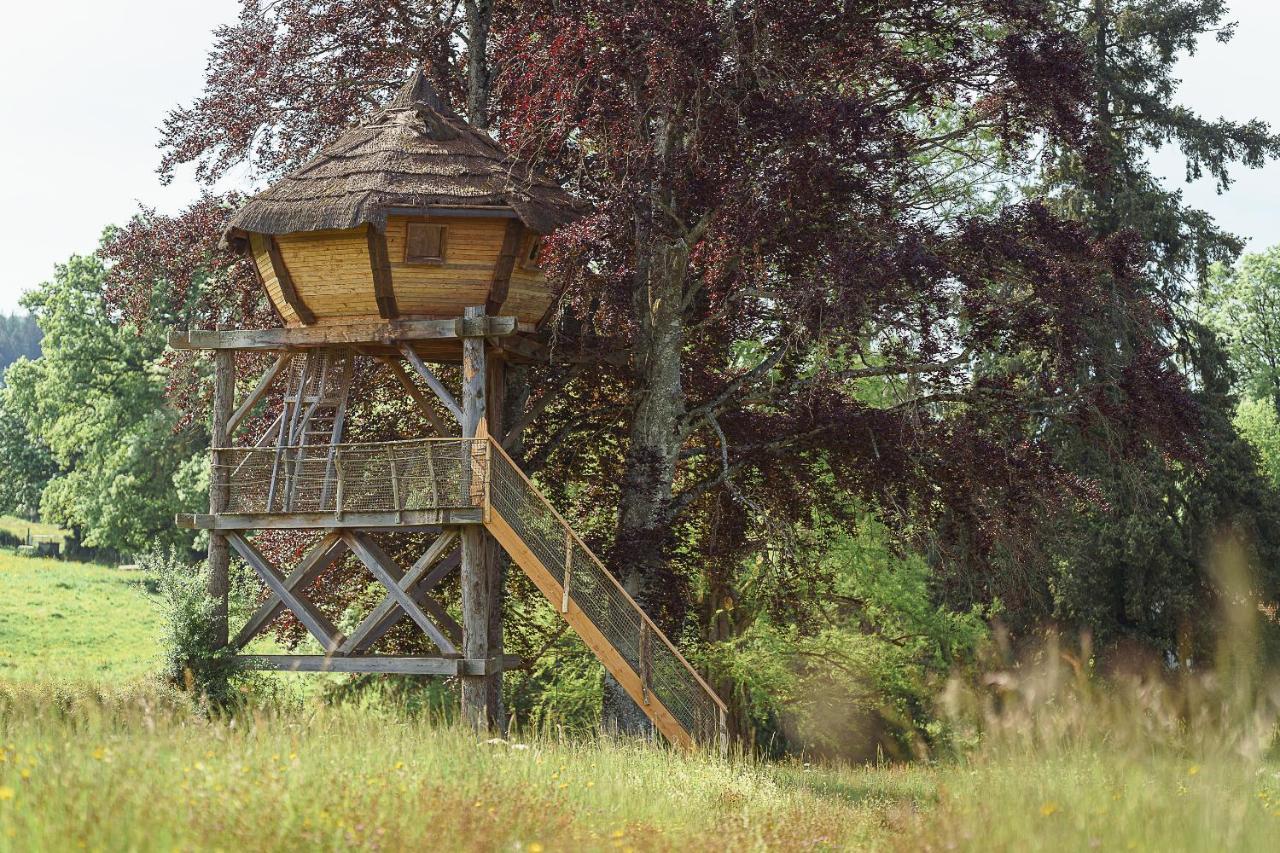 Cabane Perchee Dans Les Arbres Saint-Hilaire-en-Morvan 외부 사진