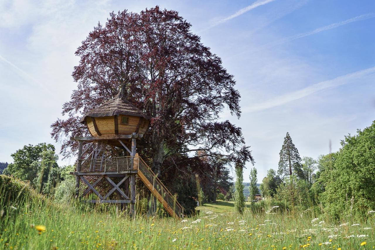 Cabane Perchee Dans Les Arbres Saint-Hilaire-en-Morvan 외부 사진