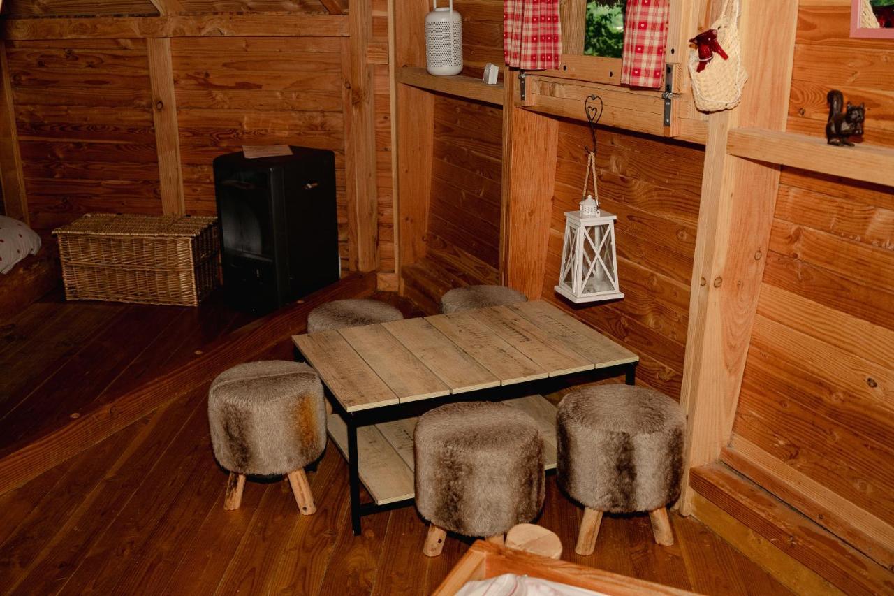 Cabane Perchee Dans Les Arbres Saint-Hilaire-en-Morvan 외부 사진